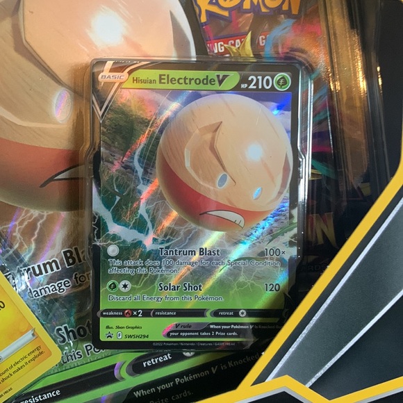 Pokémon Hisuian Electrode V Box - Picture 3 of 4